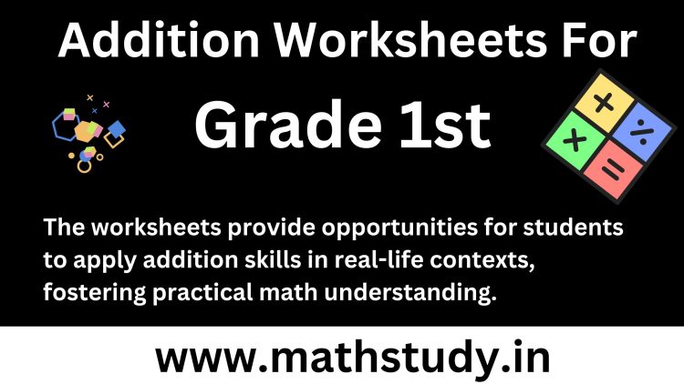 2 digit addition worksheets for grade 1