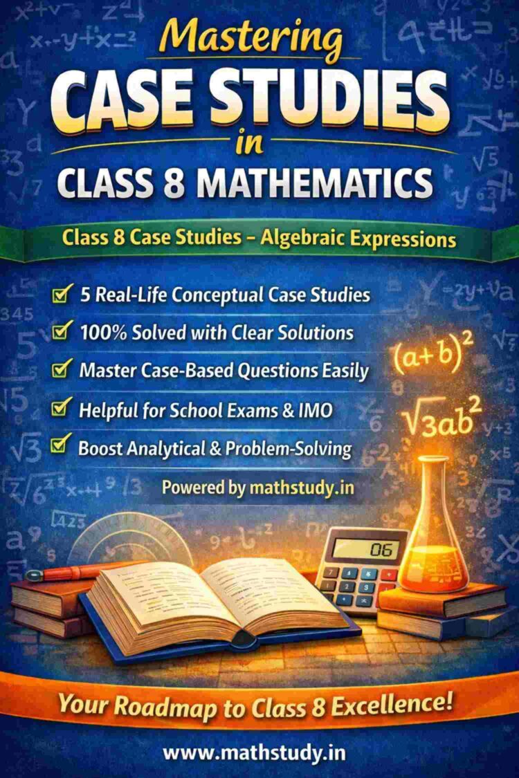 Case studies algebraic expressions class 8 math.