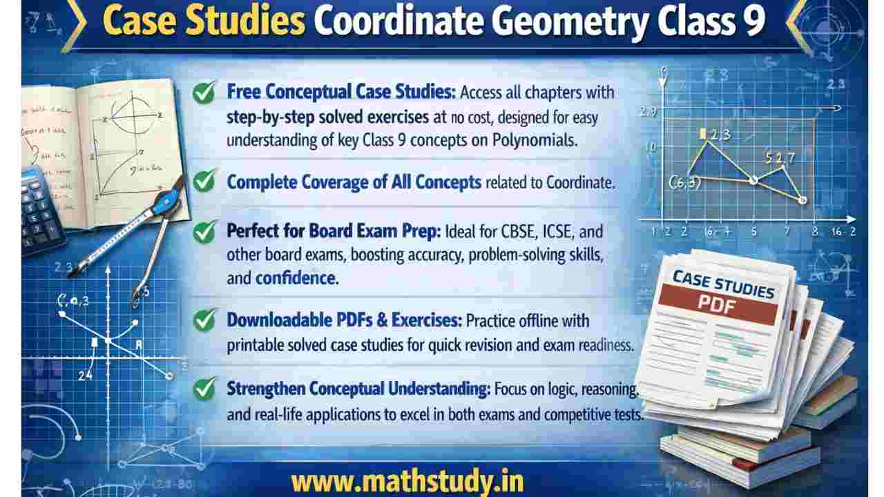 Class 9 Coordinate Geometry Case Studies