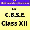 HOTS & IMPORTANT QUESTIONS MATHEMATICS CLASS 12 CBSE