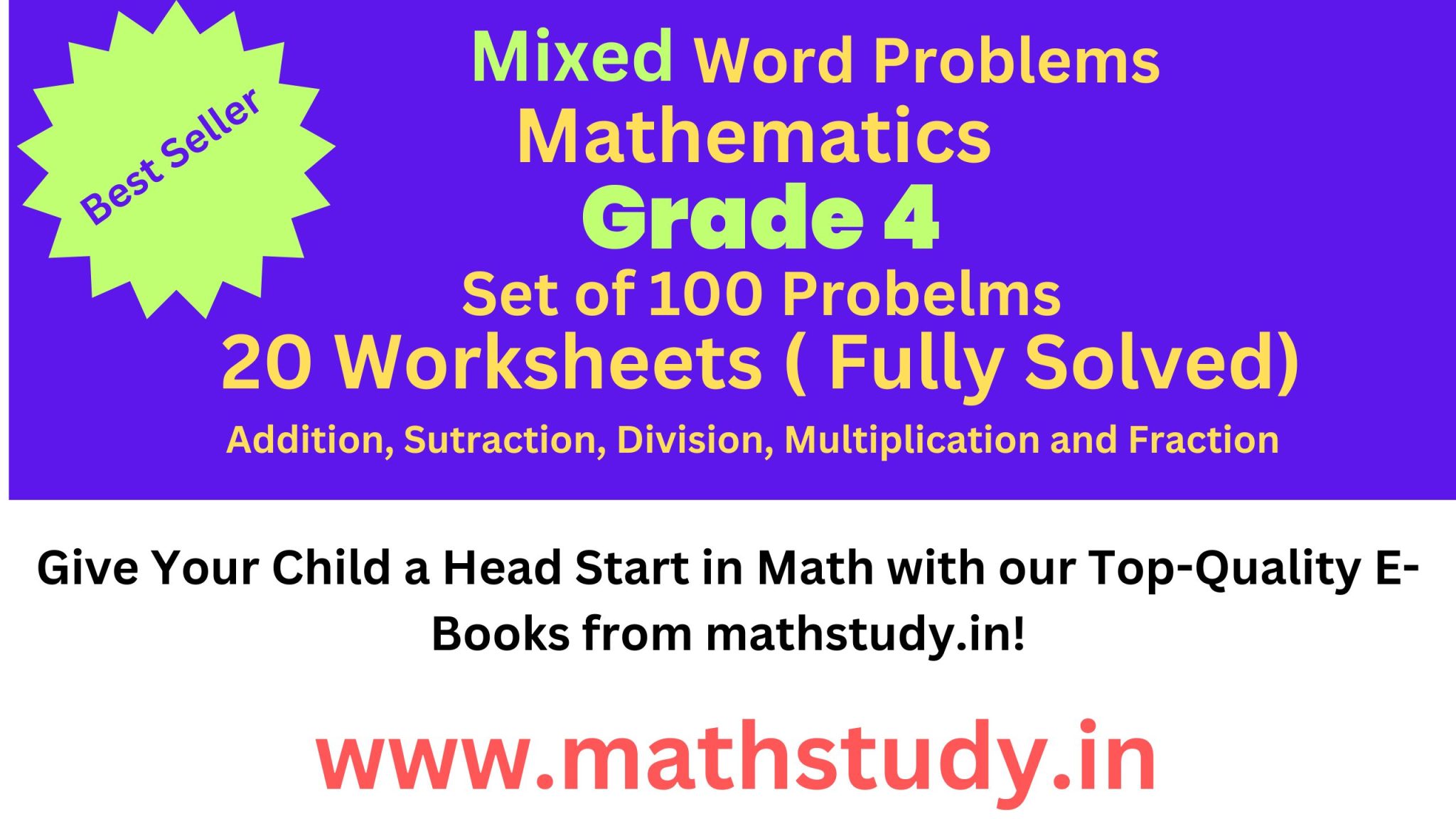 Mixed Word Problems For Grade 4 Best Ebooks, Mathematics, Astrology