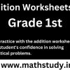 addition with regrouping worksheets for grade 1