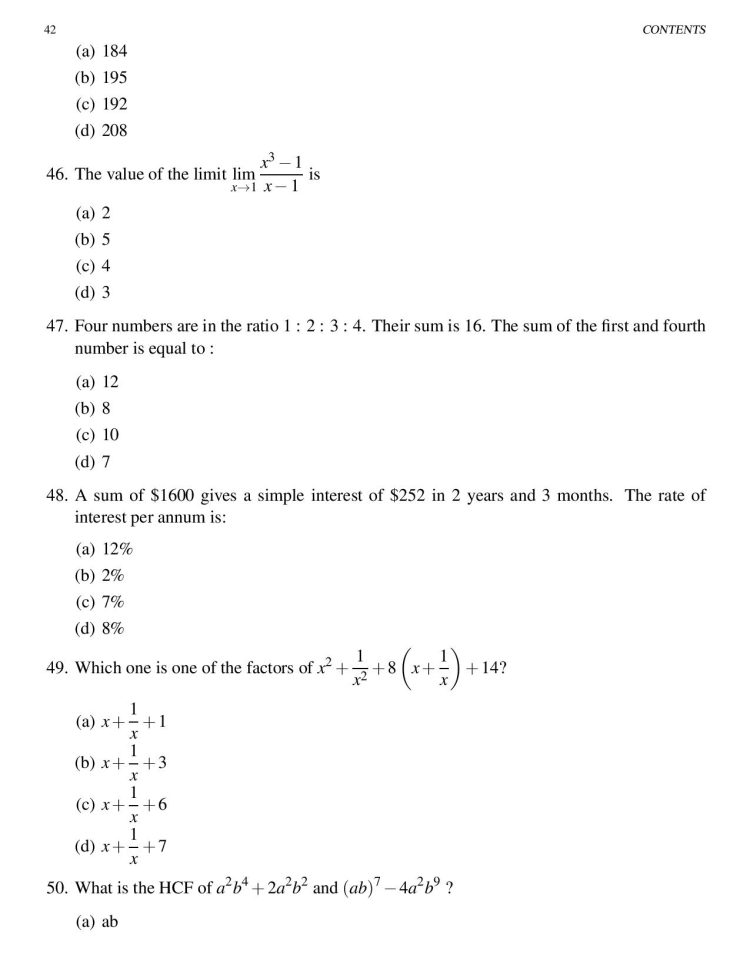 algebra practice questions sat math level 2
