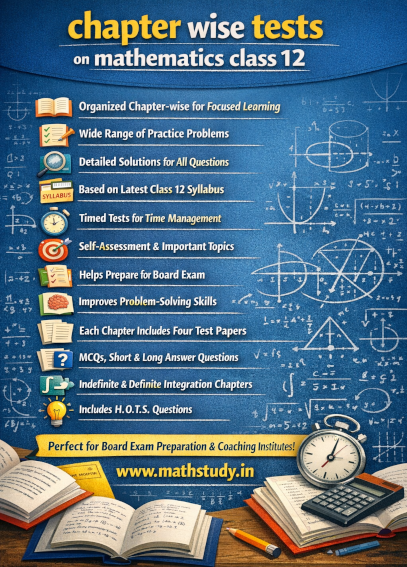 chapter tests class 12 math