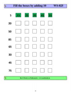 Read more about the article mental math – grade 2 math worksheets