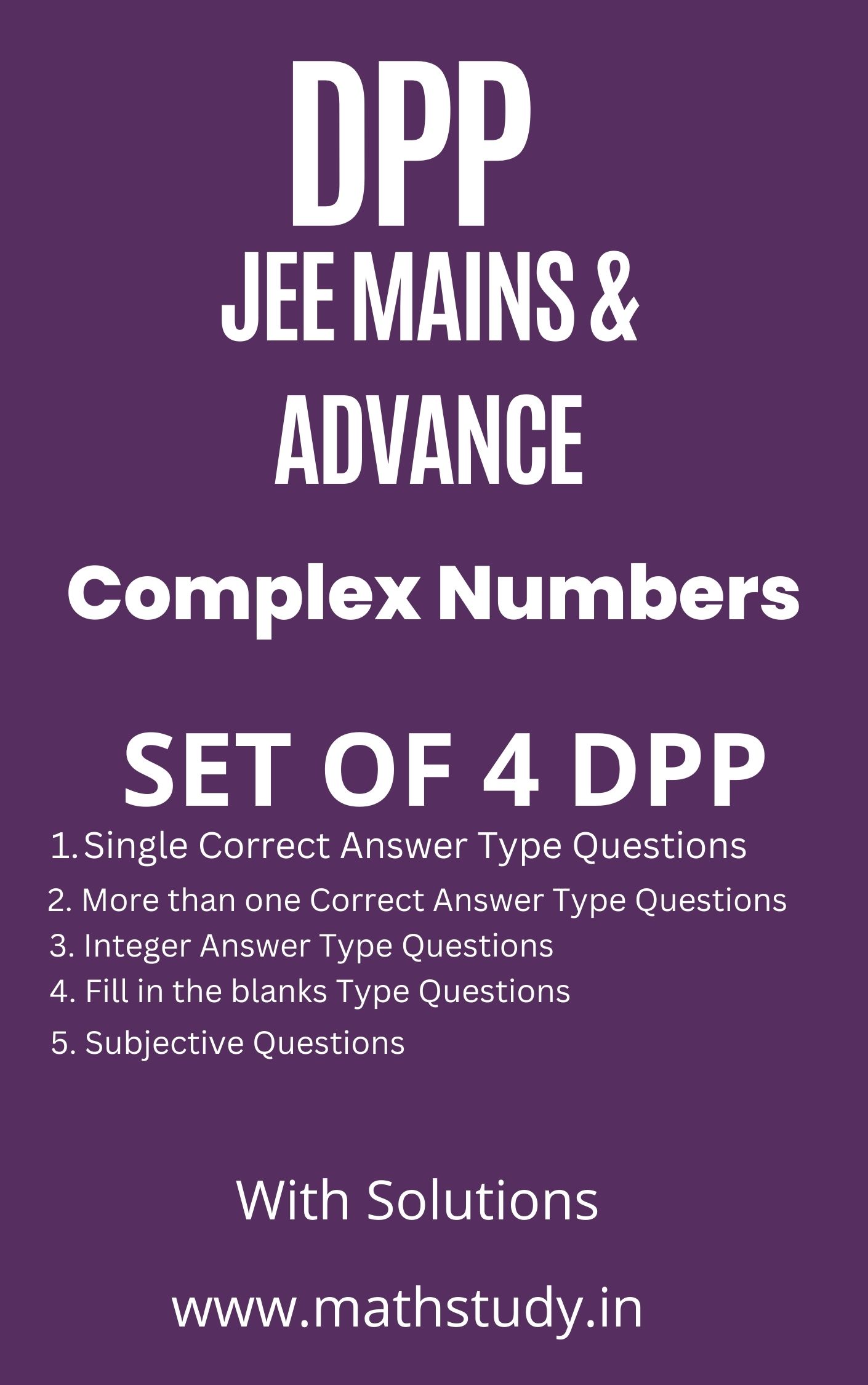 Dpp Complex Number