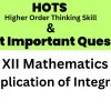 hots questions class 12 maths