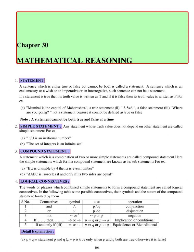 Mathematics Formula Book