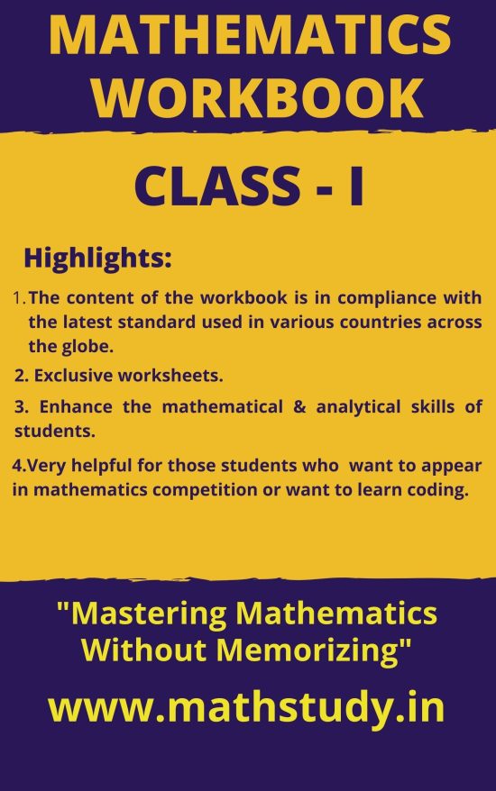 class 1st mathematics workbook
