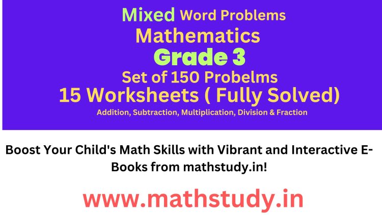 maths word problems for grade 3 addition and subtraction multiplication division