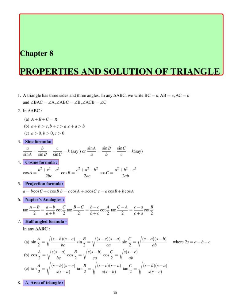 resonance maths formula book pdf