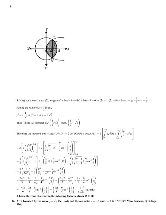 NCERT Exemplar Problems Solutions Mathematics Class 12th - Best E-books ...