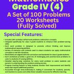 Subtraction Word Problems For 4th Grade