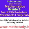word problems for grade 3 worksheets pdf