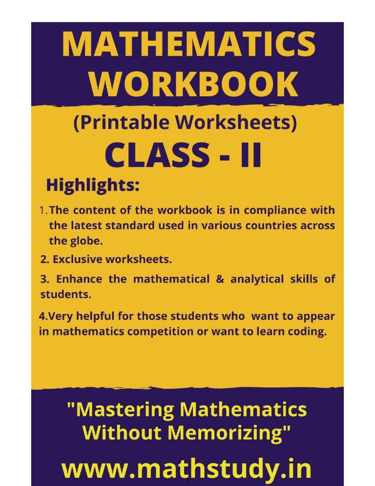Math Worksheet Class 10